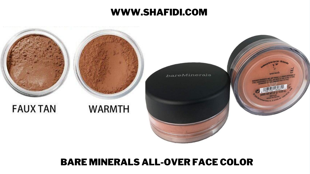 A) BARE MINERALS ALL-OVER FACE COLOR